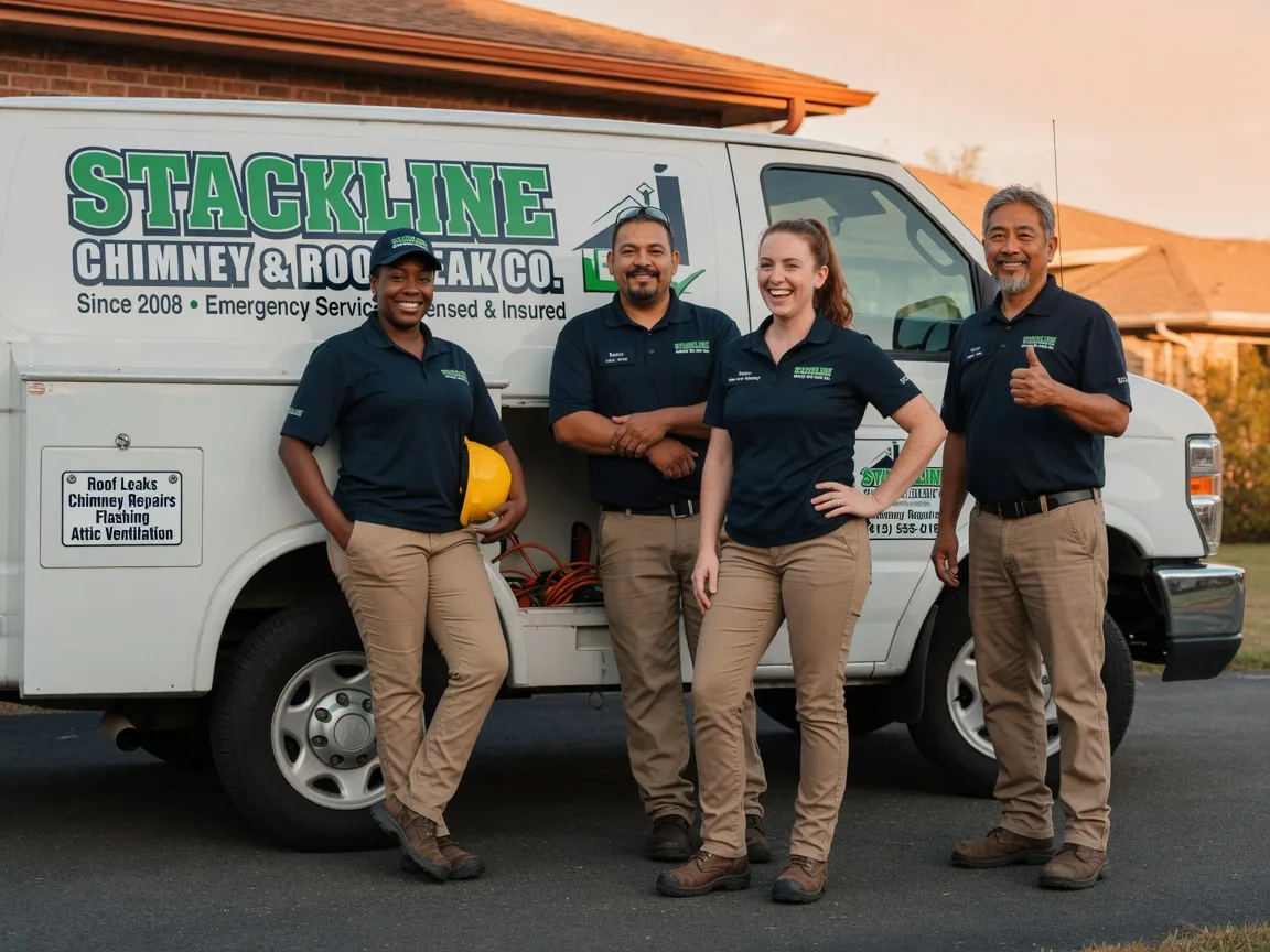 Chimney flashing repair company in Oneida, IL